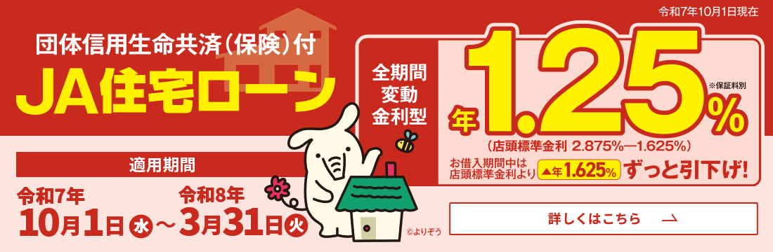 JA住宅ローン