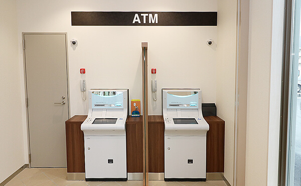 大船渡支店ATMの写真