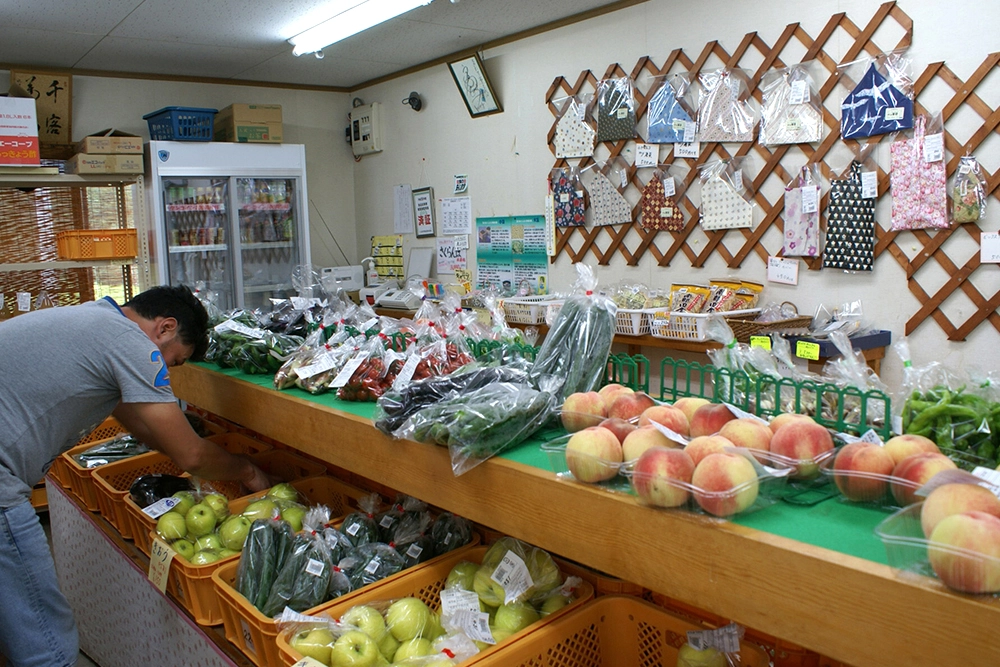 産直 もぎたて市