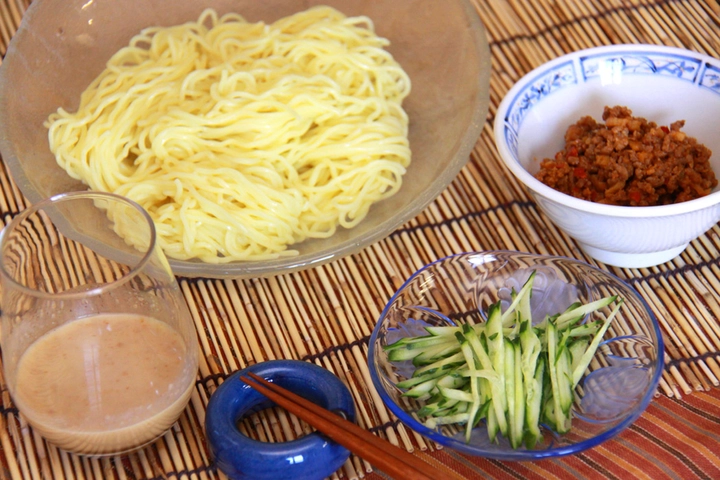 エーコープらっきょう酢を使ったつけ麺用ごまダレ