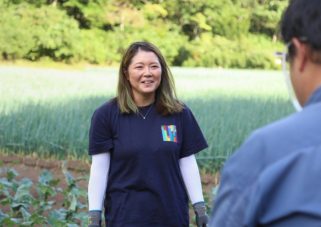 新山麗佳さんの農場