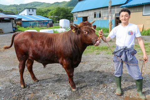 亡き兄超える横綱牛へ　<br>クラウドファンディングで広く呼びかけ愛される牛づくり目指す