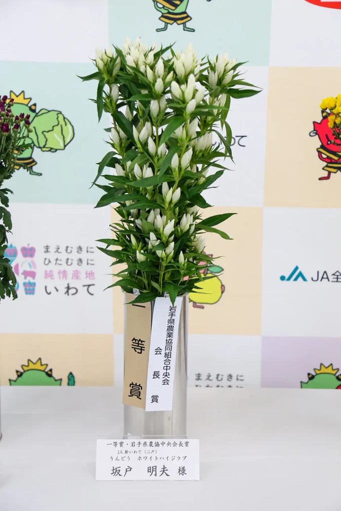 いわてフラワーコンテスト2023の様子写真