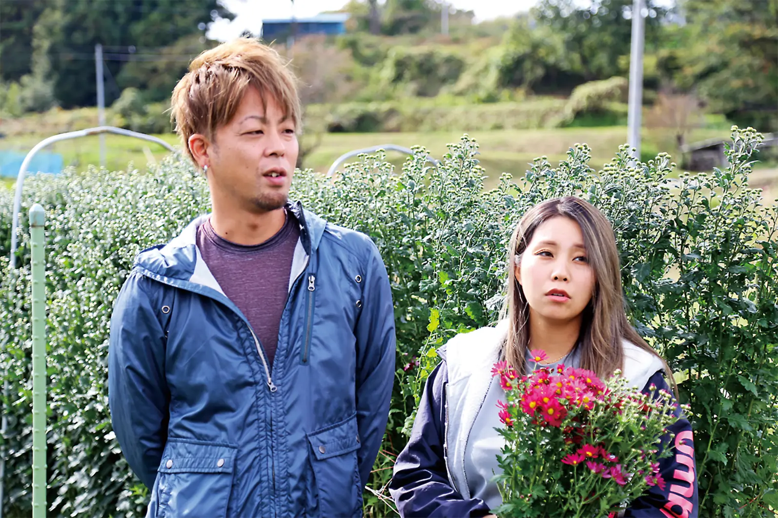 裕輝さん、悠綺さんの様子写真