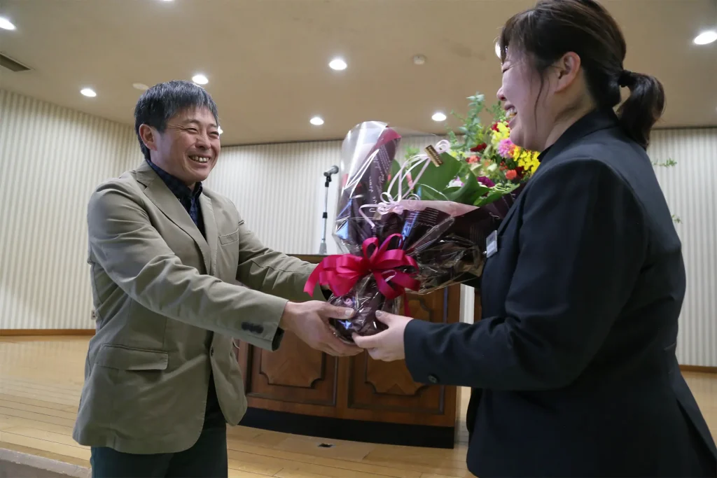 祝賀会のようす