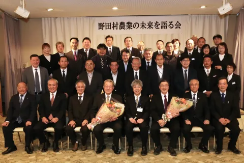 関係者集い農業の未来語る　<br>野田村農業の未来を語る会