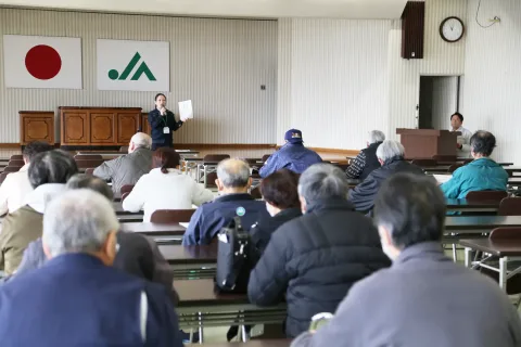 「銀河のしずく」作付け計画上回る　<br>栽培のポイントを確認
