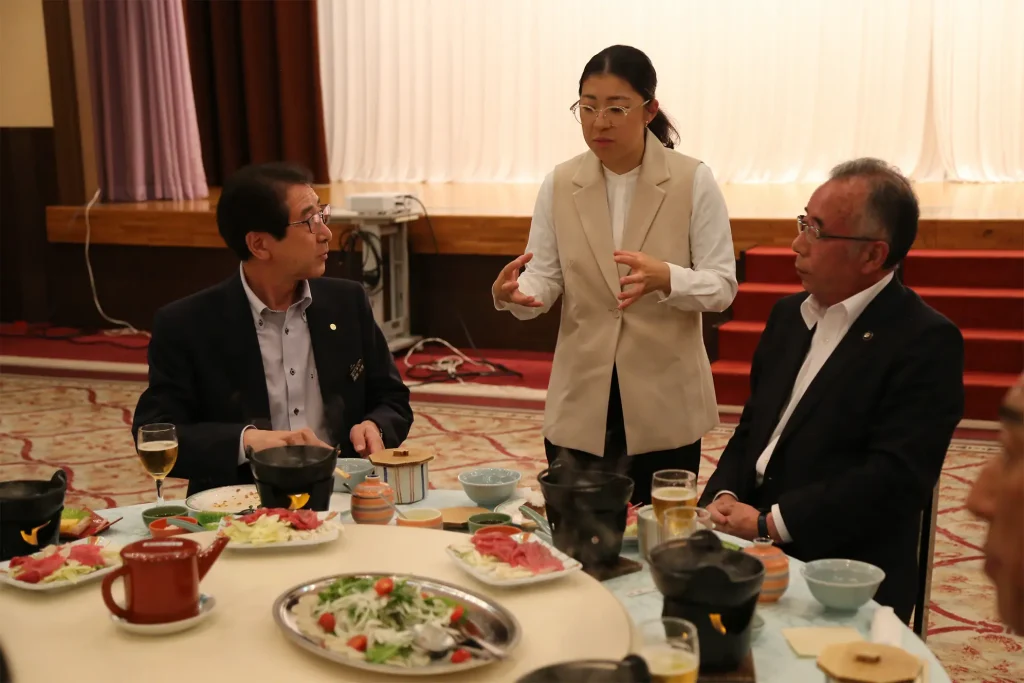 報告会のようす