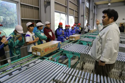 ４回目の花育授業　<br>「安代りんどう」への理解深める