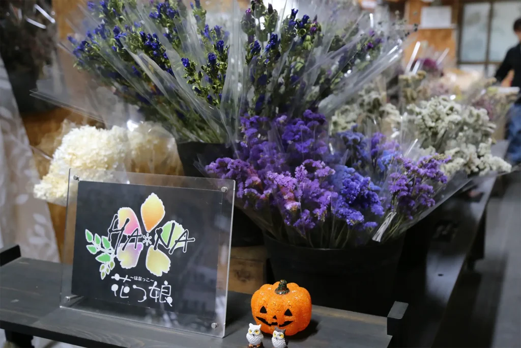 ドライフラワーを使ったハンドメード商品