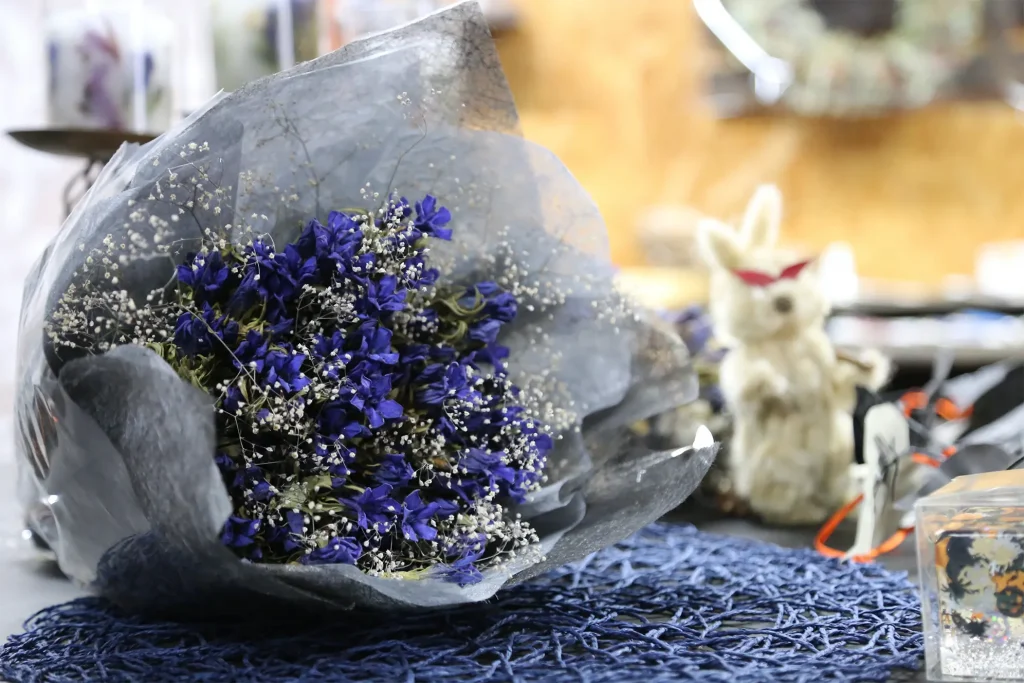 ドライフラワーを使ったハンドメード商品