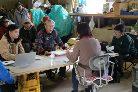 グローバルＧＡＰ審査　<br>団体認証更新へ