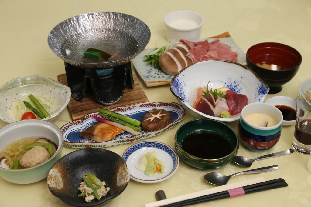 特産野菜のオリジナルメニュー