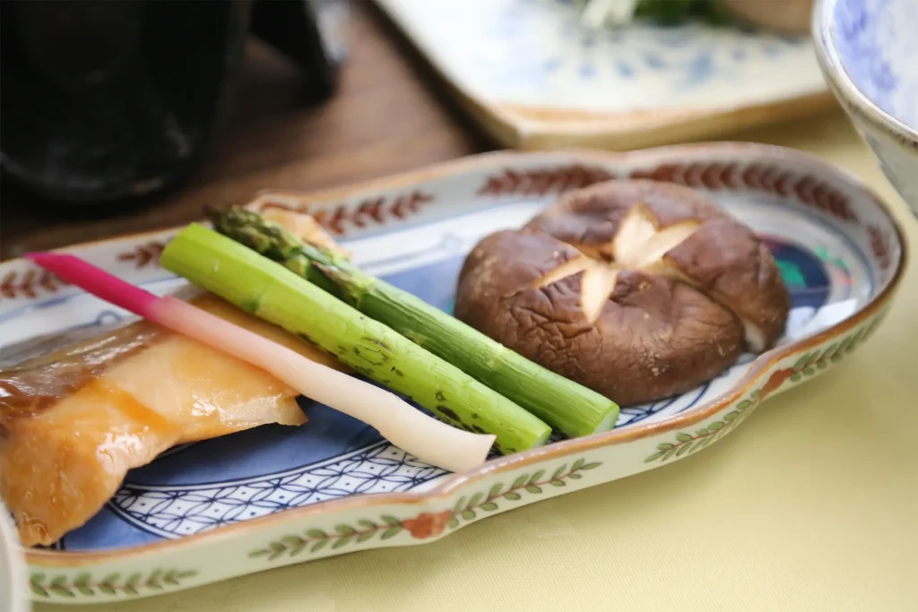 特産野菜のオリジナルメニュー