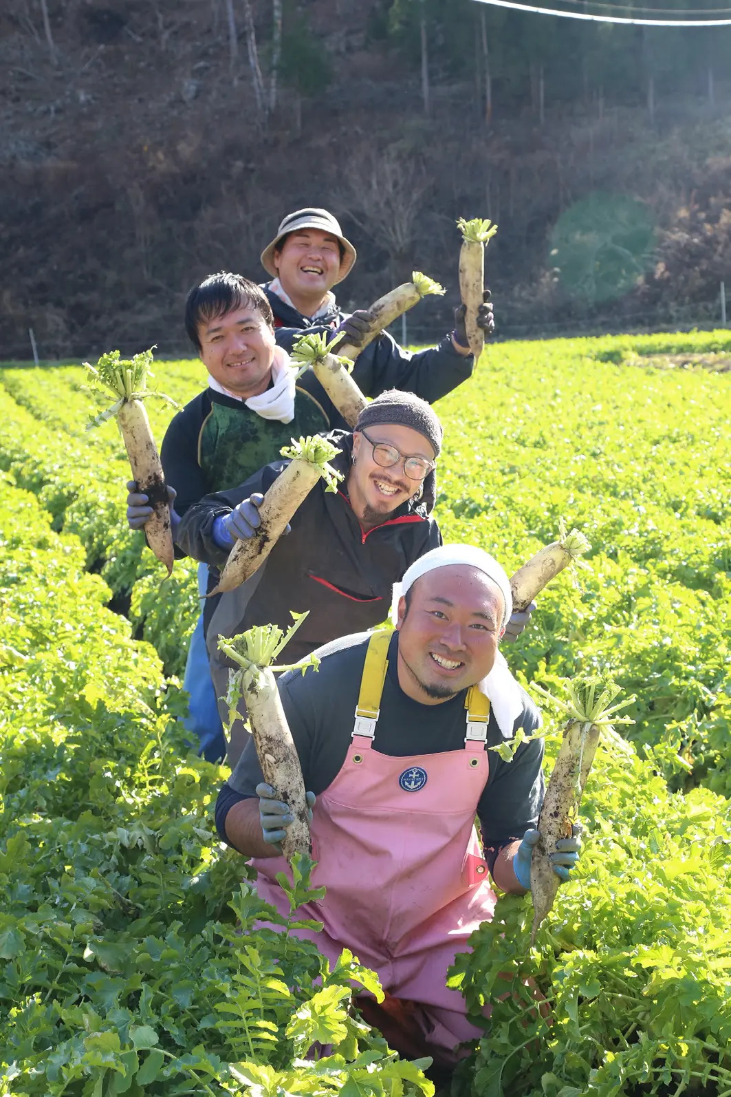 先輩農家の皆様と