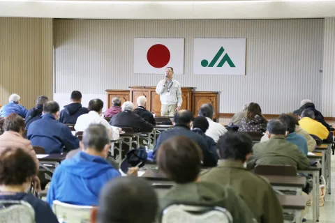 「銀河のしずく」栽培管理徹底を　<br>ＪＡ新いわて栽培管理講習会
