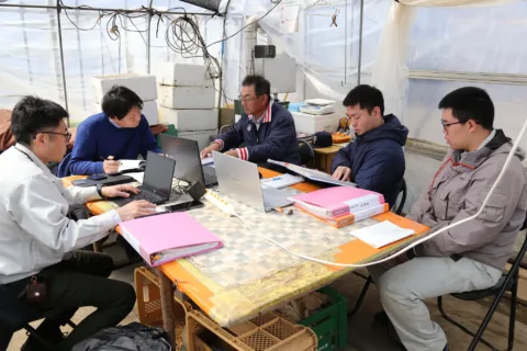 信頼向上へＧＧＡＰ審査　<br>ＪＡ新いわて管内抜き打ち