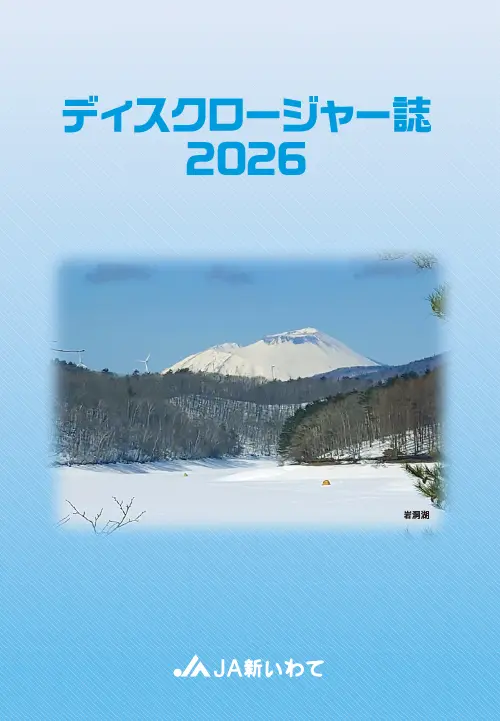 ディスクロージャー表紙
