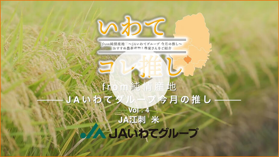10月16日掲載 ＪＡ江刺 米 詳しくはこちらから！